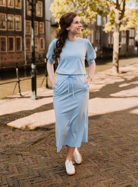 set blauw
